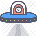 Ufo Spacecraft Spaceship Icon