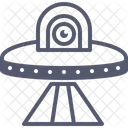 Ufo Spacecraft Spaceship Icon