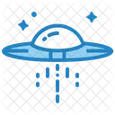 Space Ufo Alien Icon
