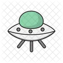 Ufo Spaceship Alienship Icon