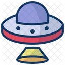 Ufo Alien Spaceship Icon