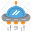 Ufo Unidentified Spaceship Icon