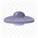 Ufo Flying Saucer Spaceship Icon