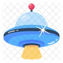 Ufo Alien Ship Flying Saucer Icon