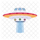 A Modern Flat Icon Of Ufo Icône