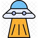 Ufo Alien Astronomy Icon