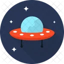 Ufo Space Galaxy Icon