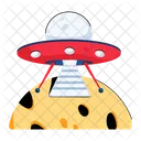 Ufo Spaceship Alien Ship Icon