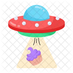 Ufo Cake  Icon