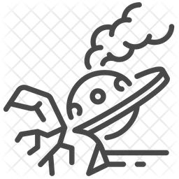 Ufo crash  Icon