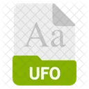 Ufo File Format Icon