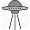 Ufo Science Fiction Alien Icon