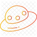 Spaceship Space Alien Icon