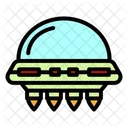 Ufo Spaceship Space Icon