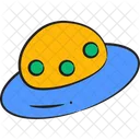 Spaceship Space Alien Icon