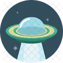Ufo Spaceship Space Icon