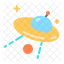Sci Fi Ufo Alien Icon