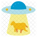 Ufo Alien Spaceship Icon
