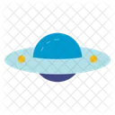 Ufo Alien Spaceship Icon