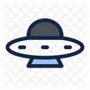 Extraterrestrial Alien Spaceship Icon