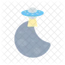 Moon Night Sky Icon