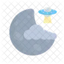 Moon Night Sky Icon