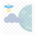 Moon Night Sky Icon