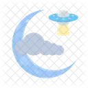 Moon Night Sky Icon