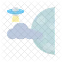 Moon Night Sky Icon