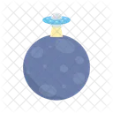 Moon Night Sky Icon