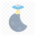 Moon Night Sky Icon