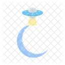 Moon Night Sky Icon