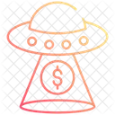 Ufo pull money  Icon