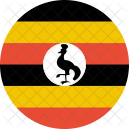 Uganda Flag Icon