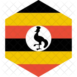 Uganda Flag Icon