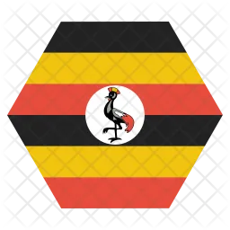 Uganda Flag Icon