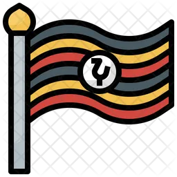 Uganda Flag Icon