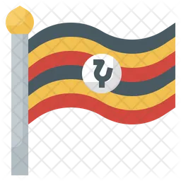 Uganda Flag Icon