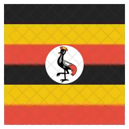 Uganda Flag Icon