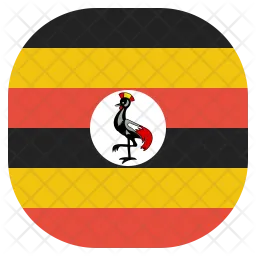 Uganda Flag Icon