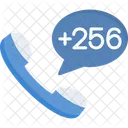 Uganda Dial Code  Icon
