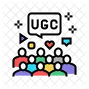 UGC generiert  Symbol