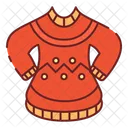 Ugly Sweater Sweater Warm Icon