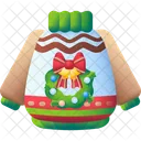 Ugly Sweater Decoration Christmas Icon
