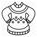 Ugly Sweater Sweater Warm Icon