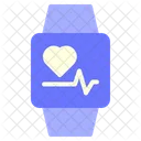 Uhr Smartwatch Fitness Symbol