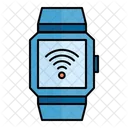 Smartwatch Uhr Internet Der Dinge Symbol