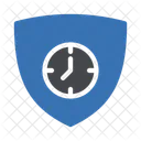 Uhr Sicherheit  Symbol