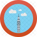 Uhrturm Big Ben Denkmal Icon