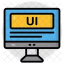 Interfaz De Usuario Ux Interfaz De Usuario Icono